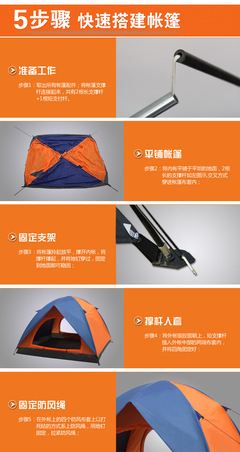 【淘寶清倉】正品綠族雙層防曬帳篷，開啟你的戶外野營之旅